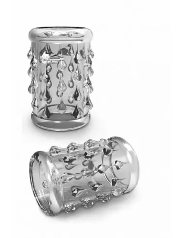 Stay Hard Cock Sleeve 05 Clear Péniszgyűrű Péniszgyűrűk - Mandzsetták Blush