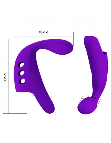 Pretty Love Gorgon Vibrator Black Ujjazó Ujjazók Pretty Love