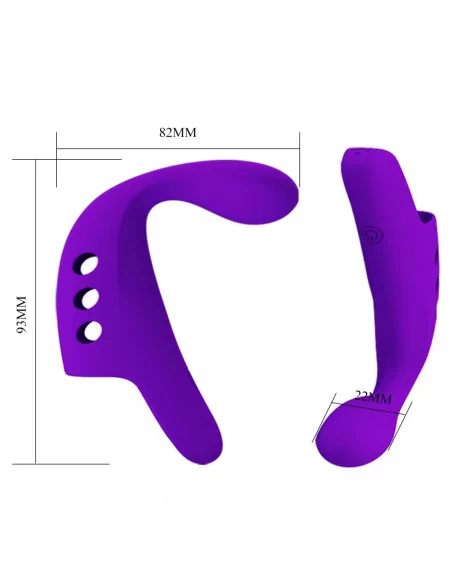 Pretty Love Gorgon Vibrator Black Ujjazó Ujjazók Pretty Love Pretty Love Gorgon Vibrator Black Ujjazó Ujjazók Pretty Love