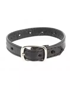 Adjustable Black Péniszgyűrű Péniszgyűrűk - Mandzsetták Rimba