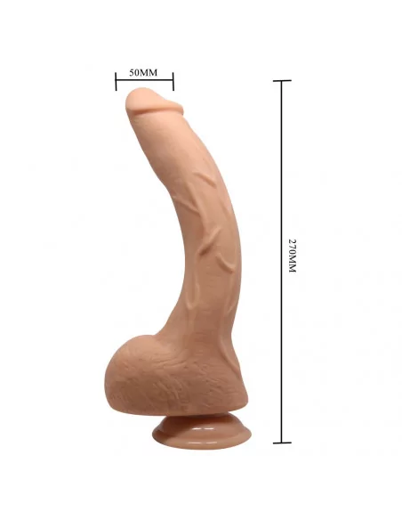 Beautiful Jack 10,6 " Vibrating Dildó Realisztikus vibrátorok Debra