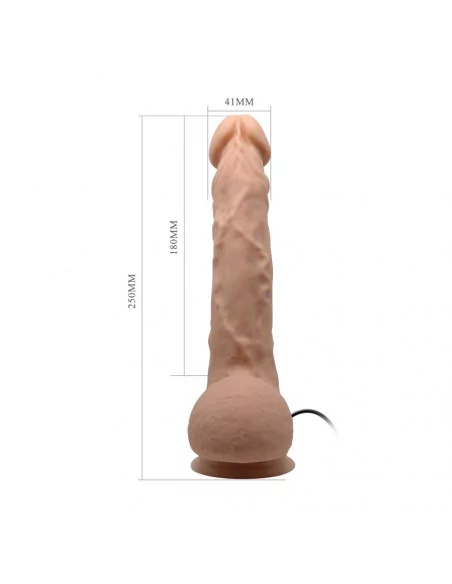 Beautiful Jason 9,8" Vibrating Dildó Realisztikus vibrátorok Debra