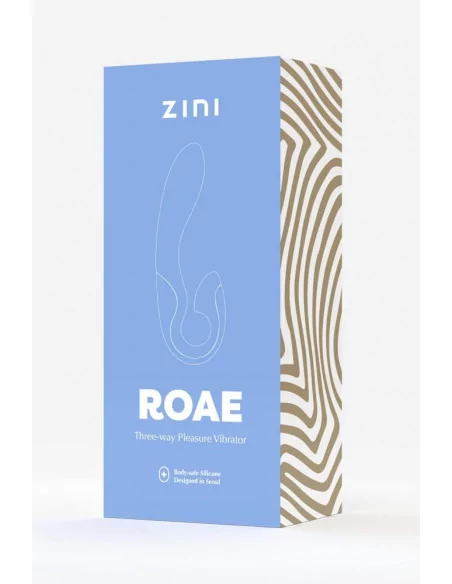 Zini Roae SE Three-way Pleasure Vibrátor Pink Nonfiguratív vibrátorok Zini