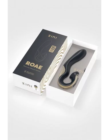 Zini Roae SE Three-way Pleasure Vibrátor Black Gold Nonfiguratív vibrátorok Zini