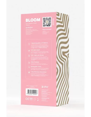 Zini Bloom Dual Pleasure G-spot Vibrátor Nonfiguratív vibrátorok Zini