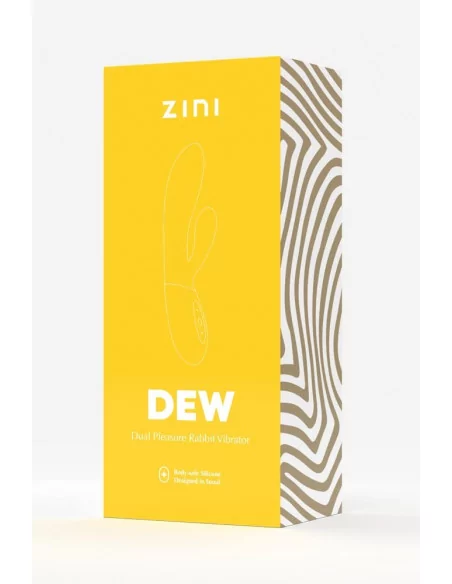 Zini Dew Dual Pleasure Rabbit Vibrátor Nonfiguratív vibrátorok Zini