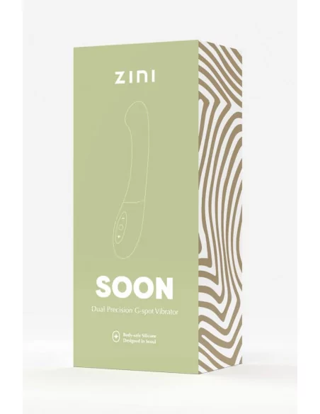 Zini Soon Dual Pleasure G Spot Vibrátor Blue Nonfiguratív vibrátorok Zini