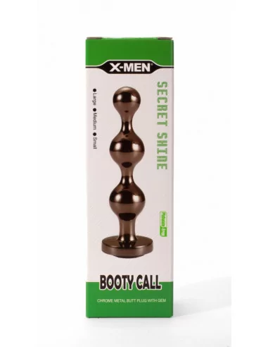 X-MEN Secret Shine Booty Call Gun Colour M Fenékdugó Fenékdugók X-Men