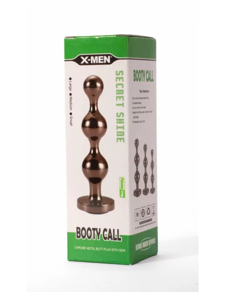 X-MEN Secret Shine Booty Call Gun Colour M Fenékdugó Fenékdugók X-Men