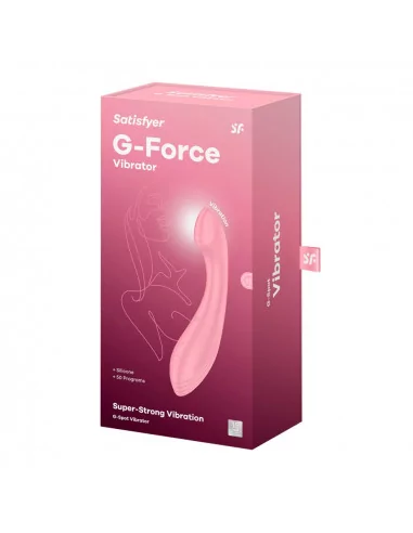 G-Force Pink Vibrátor Nonfiguratív vibrátorok Satisfyer