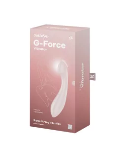 G-Force Beige Vibrátor Nonfiguratív vibrátorok Satisfyer