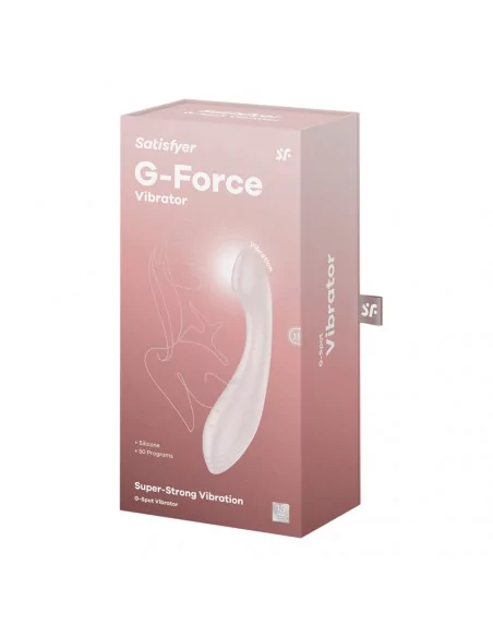 G-Force Beige Vibrátor Nonfiguratív vibrátorok Satisfyer
