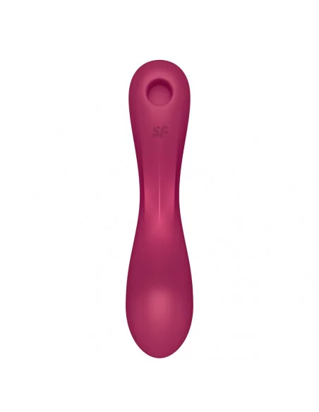 Curvy Trinity 1 Red Vibrátor Nonfiguratív vibrátorok Satisfyer