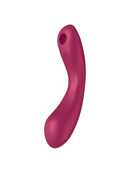 Curvy Trinity 1 Red Vibrátor Nonfiguratív vibrátorok Satisfyer