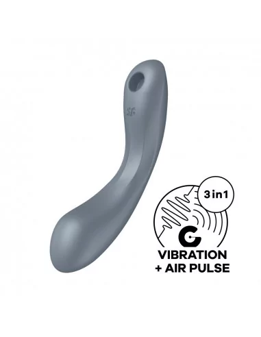Curvy Trinity 1 Bluegrey Vibrátor Nonfiguratív vibrátorok Satisfyer