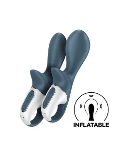 Air Pump Booty 2 Dark Grey Vibrátor Nonfiguratív vibrátorok Satisfyer 2
