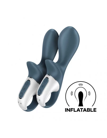 Air Pump Booty 2 Dark Grey Vibrátor Nonfiguratív vibrátorok Satisfyer