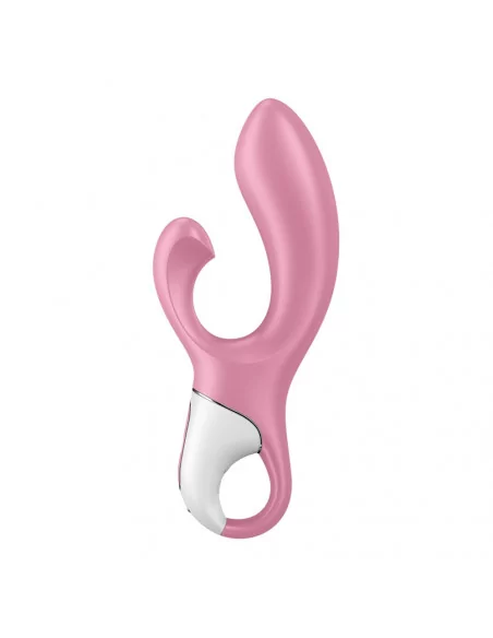 Air Pump Bunny 2 Light Red Vibrátor Nonfiguratív vibrátorok Satisfyer