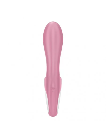 Air Pump Bunny 2 Light Red Vibrátor Nonfiguratív vibrátorok Satisfyer