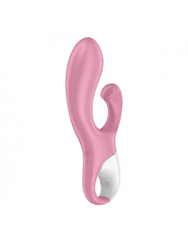 Air Pump Bunny 2 Light Red Vibrátor Nonfiguratív vibrátorok Satisfyer