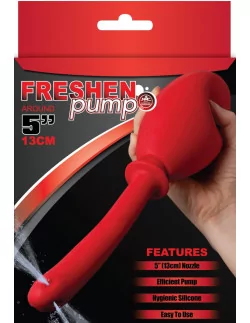 FRESHEN PUMP RED 5" Intimzuhany Intimzuhanyok Nmc