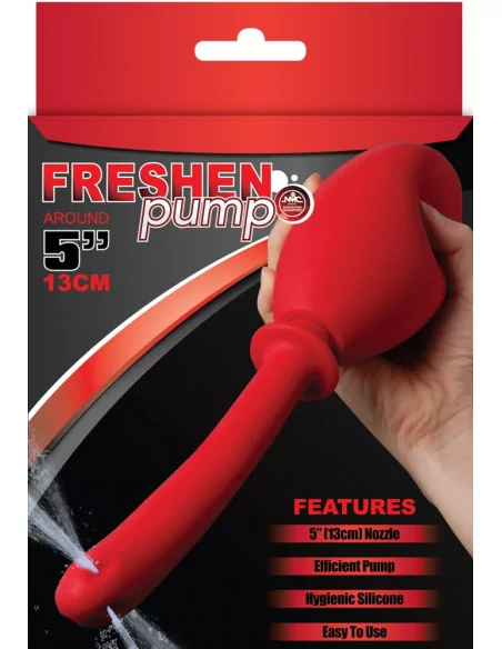 FRESHEN PUMP RED 5" Intimzuhany Intimzuhanyok Nmc
