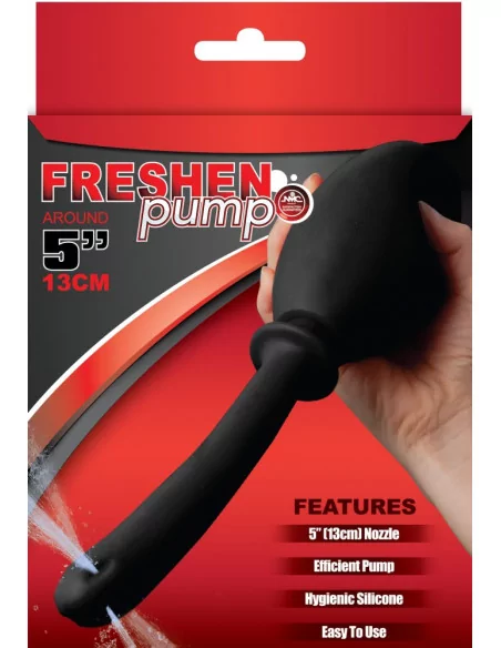 FRESHEN PUMP BLACK 5" Intimzuhany Intimzuhanyok Nmc