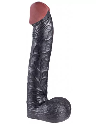 GIANT FAMILY - LITTLE DICK 11" BLACK Dildó Dongok - Dildók Nmc