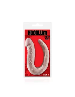 HOODLUM 16" U-SHAPED DONG FLESH Dildó Dongok - Dildók Nmc