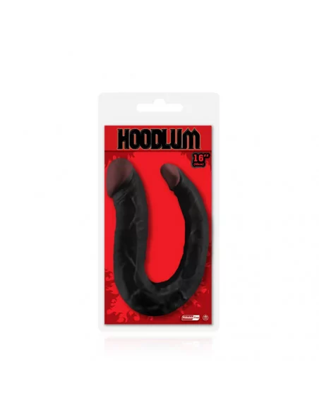 HOODLUM 16" U-SHAPED DONG BLACK Dildó Dongok - Dildók Nmc HOODLUM 16" U-SHAPED DONG BLACK Dildó Dongok - Dildók Nmc