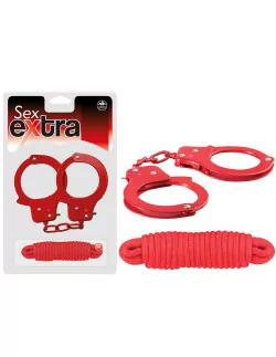 SEX EXTRA - METAL Bilics és Kötél Bilincsek - Kötözők Nmc