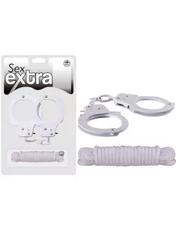 SEX EXTRA - METAL Bilincs és Kötél Bilincsek - Kötözők Nmc