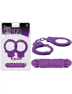 SEX EXTRA - METAL Bilincs és Kötél Bilincsek - Kötözők Nmc