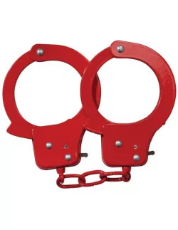 SEX EXTRA - Vörös Fém Bilincs Bilincsek - Kötözők Nmc 2