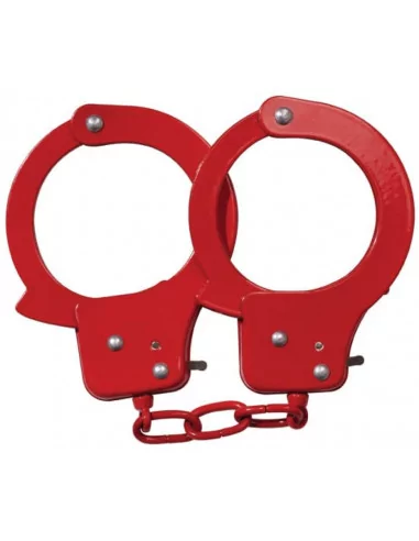 SEX EXTRA - Vörös Fém Bilincs Bilincsek - Kötözők Nmc