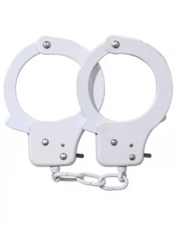 SEX EXTRA - Fehér Fém Bilincs Bilincsek - Kötözők Nmc 2