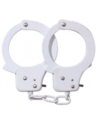 SEX EXTRA - Fehér Fém Bilincs Bilincsek - Kötözők Nmc