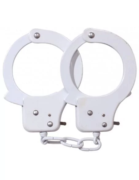 SEX EXTRA - Fehér Fém Bilincs Bilincsek - Kötözők Nmc