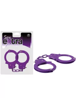 SEX EXTRA - Lila Fém Bilincs Bilincsek - Kötözők Nmc