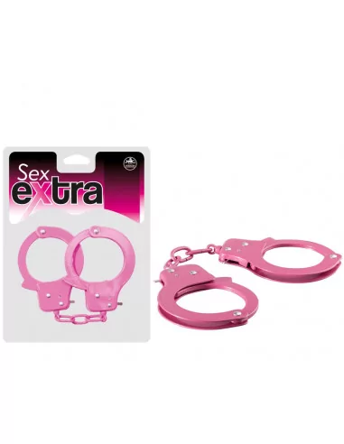 SEX EXTRA - Rózsaszín Fém Bilincs Bilincsek - Kötözők Nmc