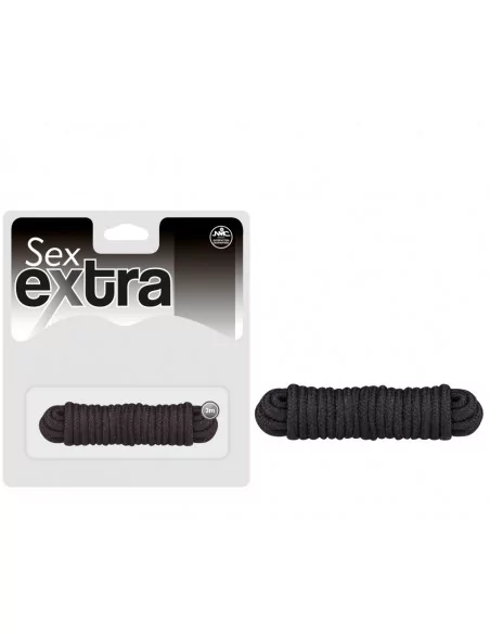 SEX EXTRA - Fekete Kötöző Bilincsek - Kötözők Nmc