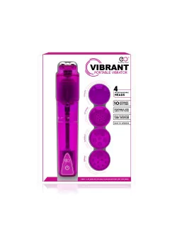 VIBBRANT PORTABLE PURPLE Mini Vibrátor Mini vibrátorok és tojások Nmc