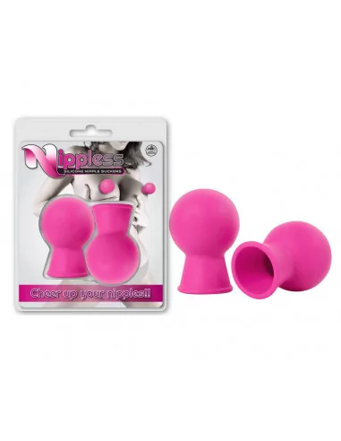 NIPPLESS SILICONE SET OF 2PCS PINK Mellszívó Pumpák Nmc