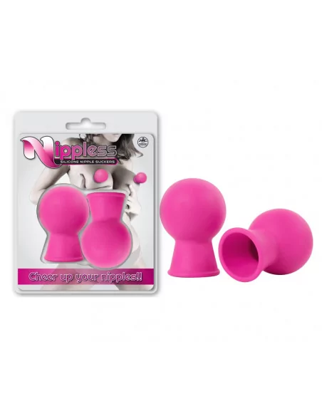 NIPPLESS SILICONE SET OF 2PCS PINK Mellszívó Pumpák Nmc