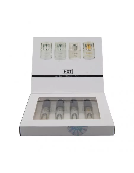 HOT Pheromone Perfume Box LMTD women - 4x5ml Parfümök Hot