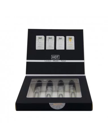 HOT Pheromone Perfume Box LMTD men - 4x5ml Parfümök Hot
