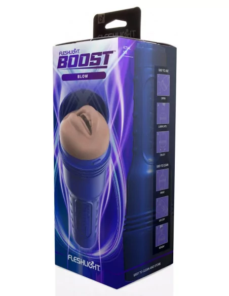 Fleshlight Boost Blow Medium Dark Maszturbátor Férfi maszturbátorok Fleshlight