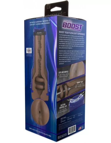 Fleshlight Boost Blast Medium Dark Maszturbátor Férfi maszturbátorok Fleshlight