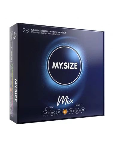 MY SIZE MIX 57 mm Óvszer (28 db) Óvszerek My Size pro