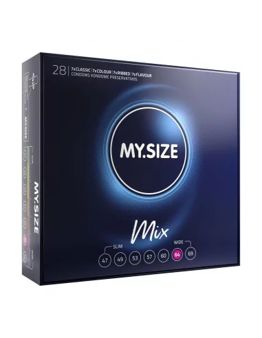 MY SIZE MIX 64 mm Óvszer (28 db) Óvszerek My Size pro